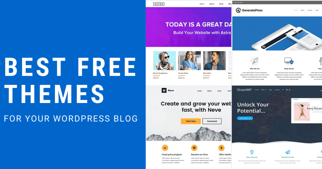 Free Themes For WordPress Blog featured image
