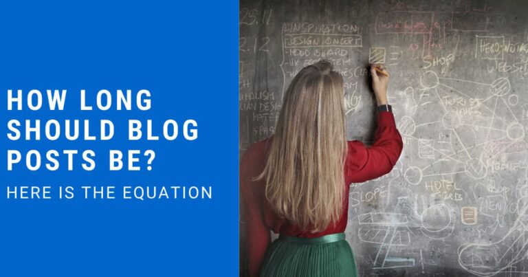 How Long Should Blog Posts Be? Here Is The Equation